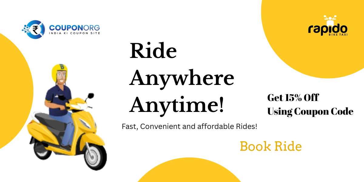 Rapido Coupons for bike