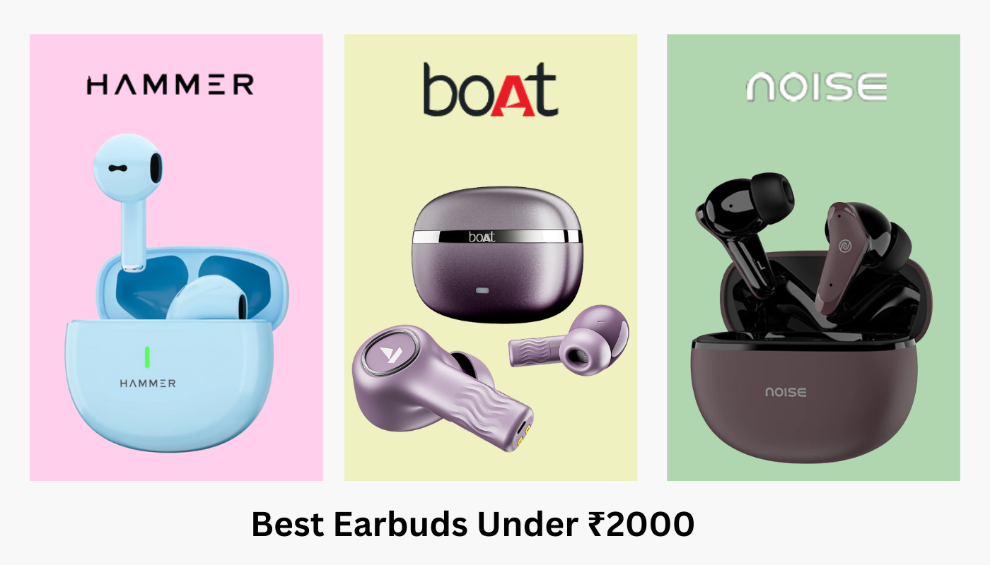 Best TWS Earbuds Under ₹2000