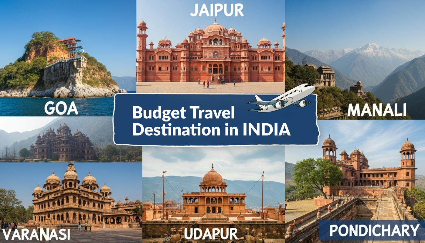 budget travel destinations in india 2026