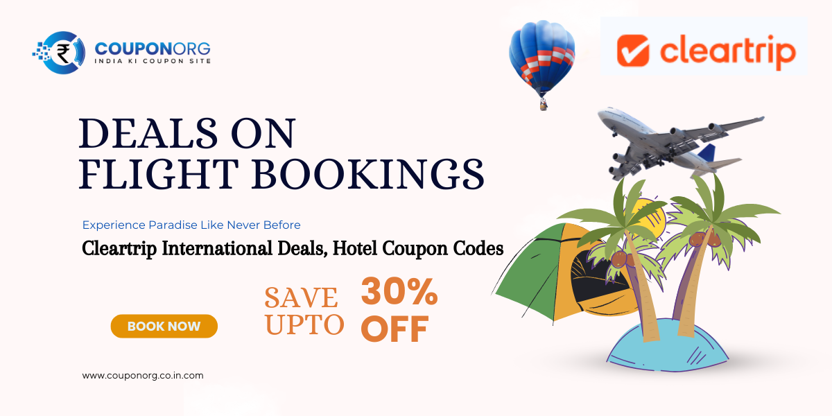 Latest cleartrip coupons