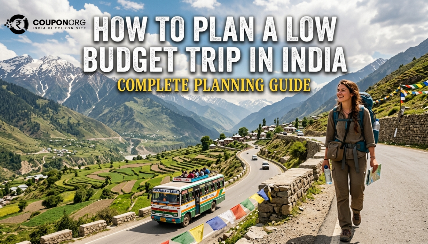 how to plan a low budget trip in india
